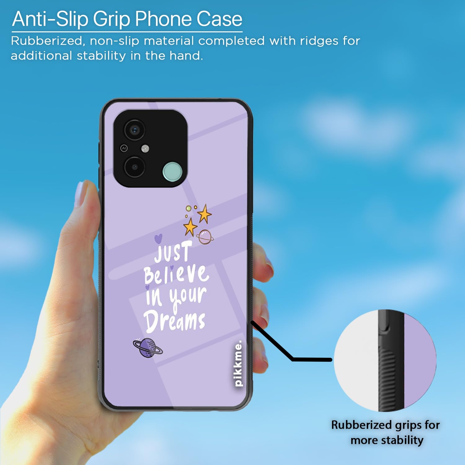 Redmi 12C/Poco C55 Hybrid phone cover by Pikkme – photo 5