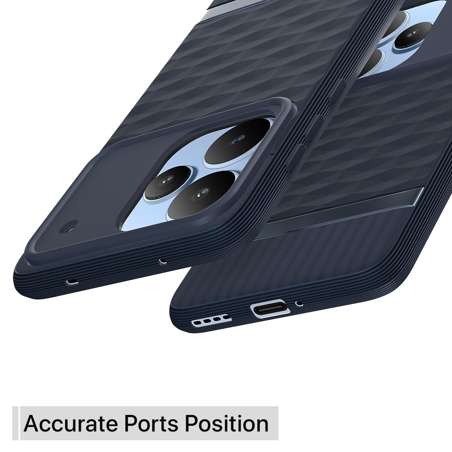 Blue mobile back cover for Realme P4 Pro 5G – Pikkme – photo 4