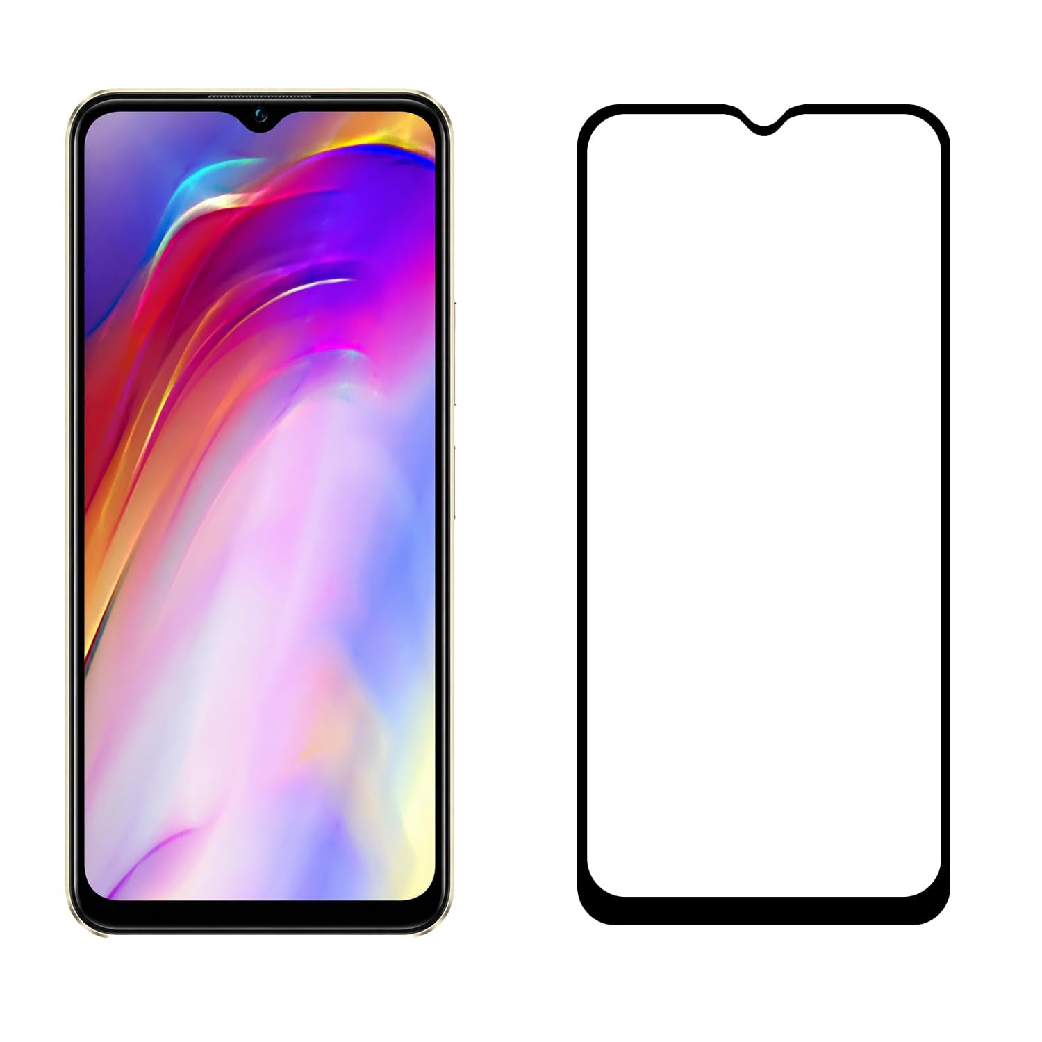 Vivo Y16 screen protector by Pikkme – photo 4