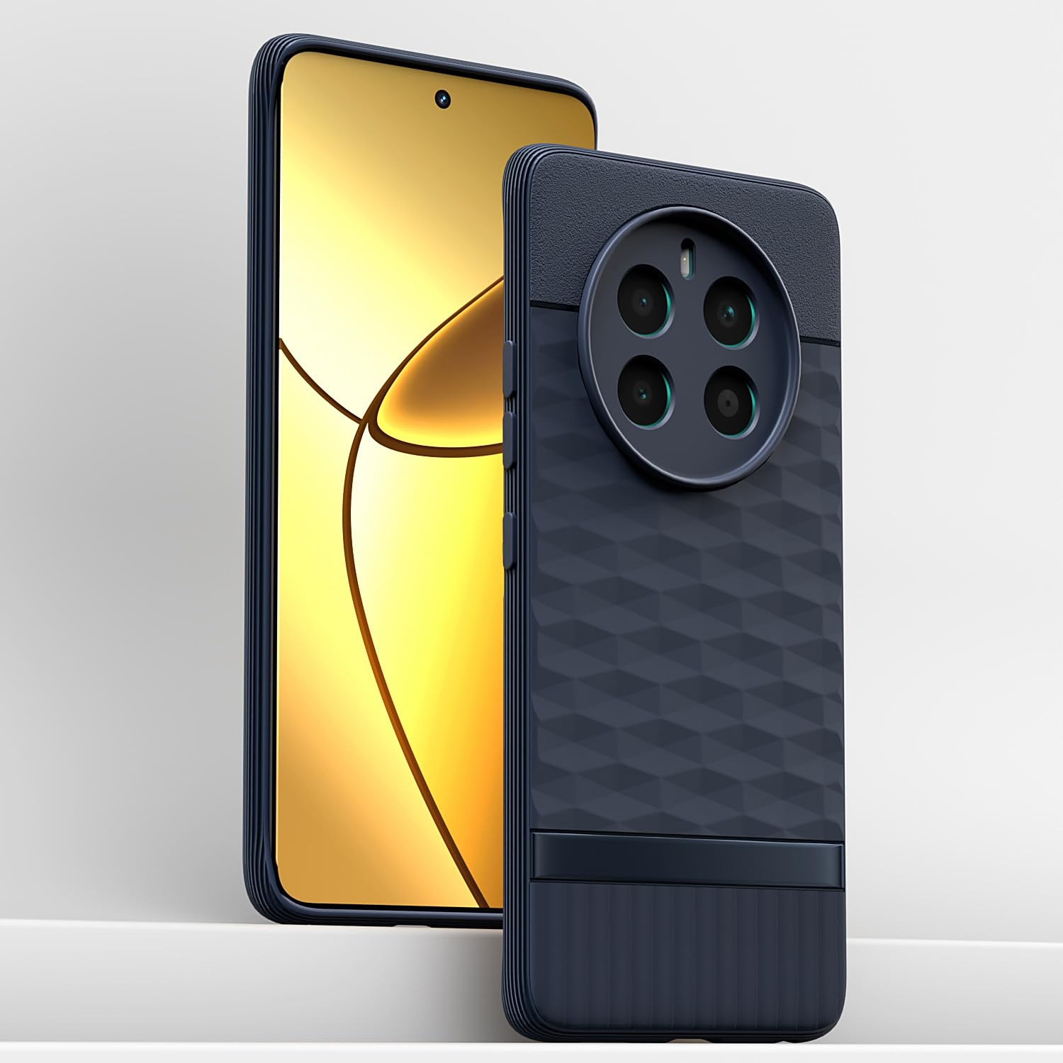 Pikkme Realme 12 Plus 5G / P1 5G / Narzo 70 5G / 70 Pro 5G Gencase Back Cover (Blue)