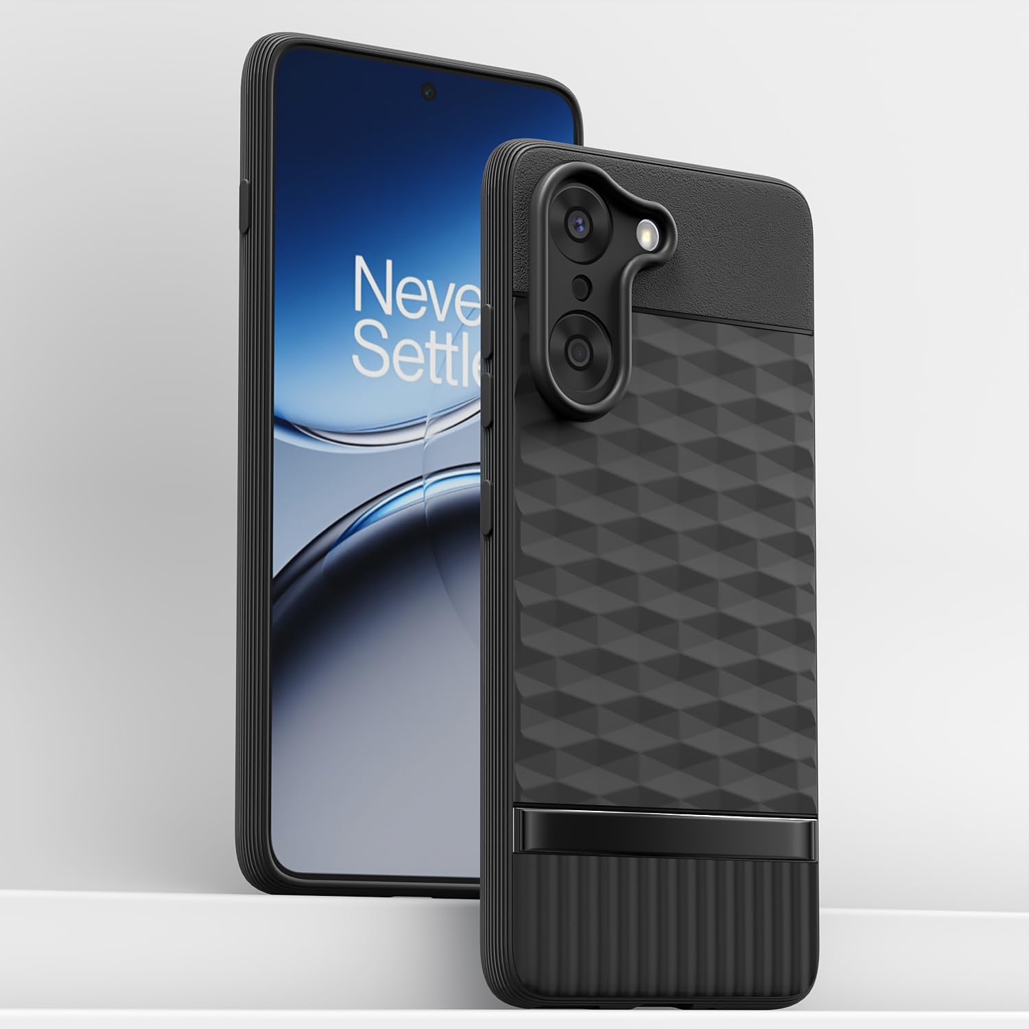 Pikkme OnePlus Nord Ce 5 5G Soft Flexible Shockproof Gencase Back Cover (Black)