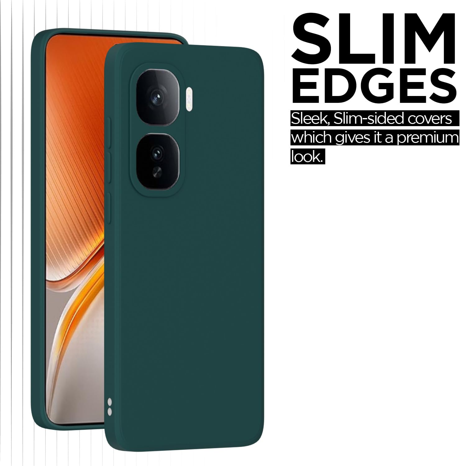 Pikkme iQOO Neo 10 5G Matte green back cover – photo 6