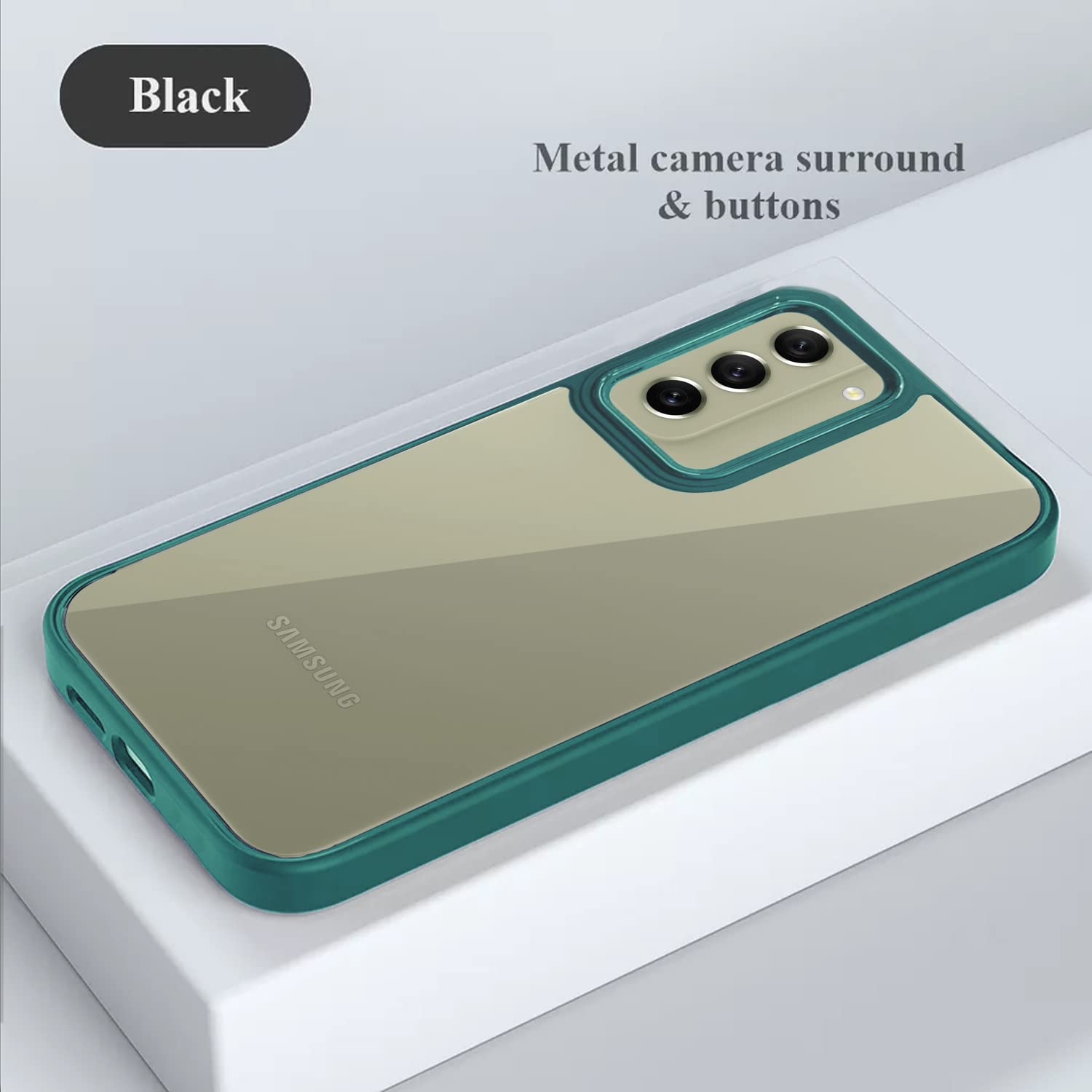 Dark green Chrome back cover for Samsung S21 FE – Pikkme – photo 6
