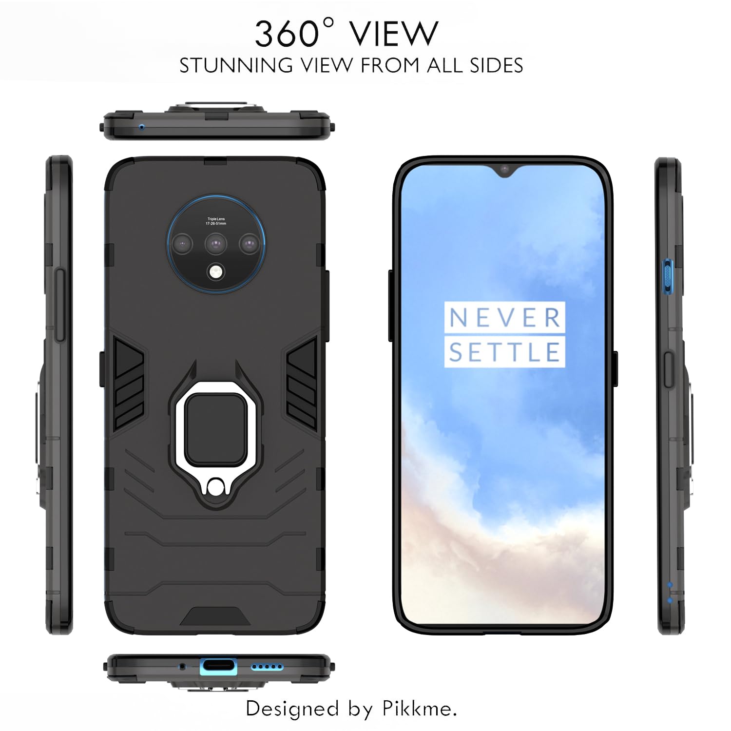 Pikkme OnePlus 7T black phone cover – photo 3