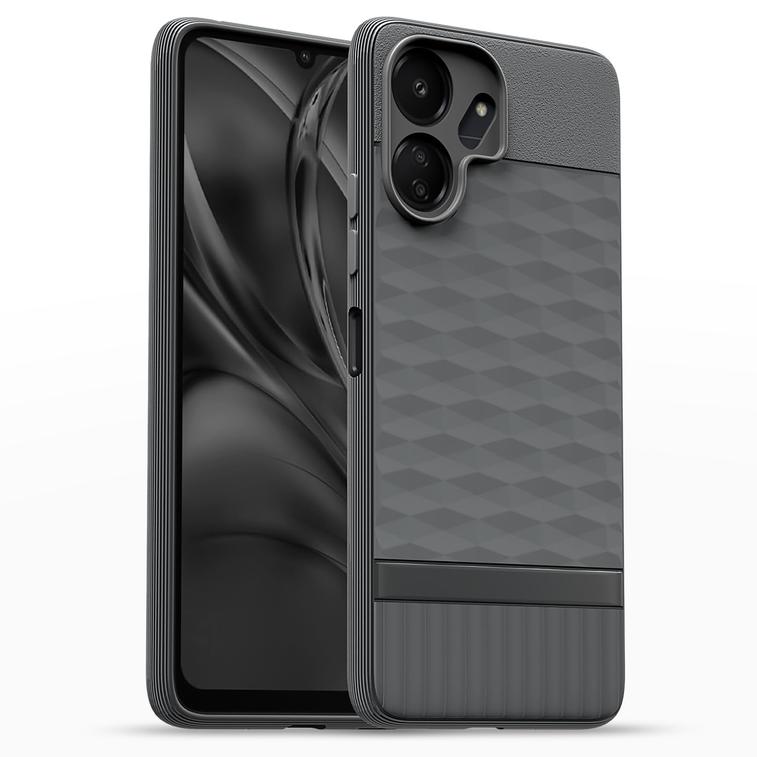 Redmi 13c 4G/13c 5G/Poco C65 mobile cover in grey by Pikkme