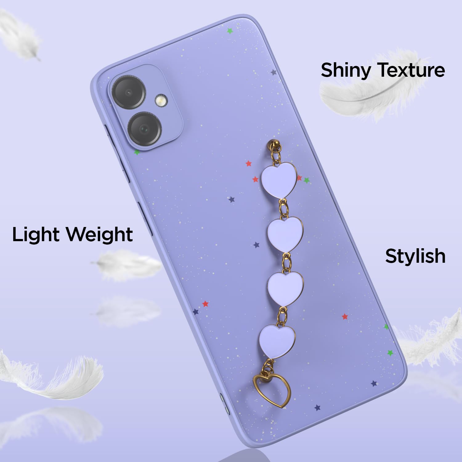 Samsung A05/M05/F05 back cover in purple by Pikkme – photo 4