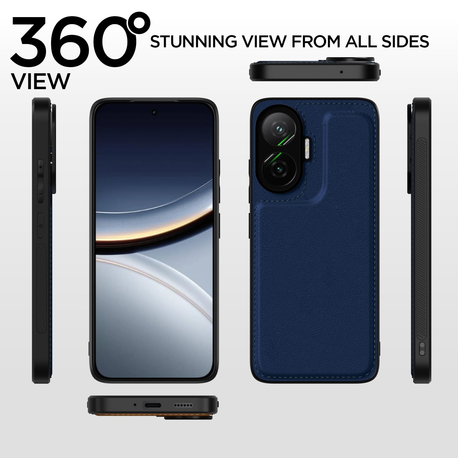 Pikkme blue phone cover for Poco F7 5G – photo 4