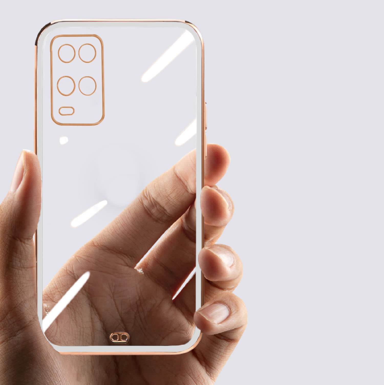 White Chrome back cover for Oppo A54 – Pikkme – photo 5