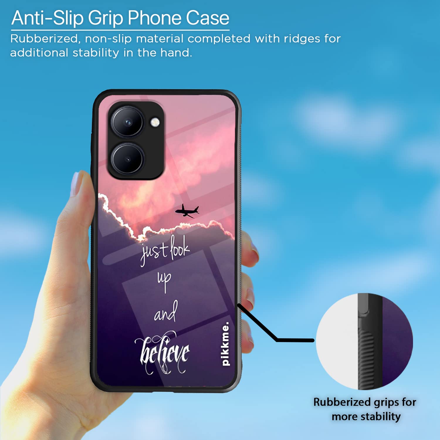 Realme C33 Hybrid back cover by Pikkme – photo 5
