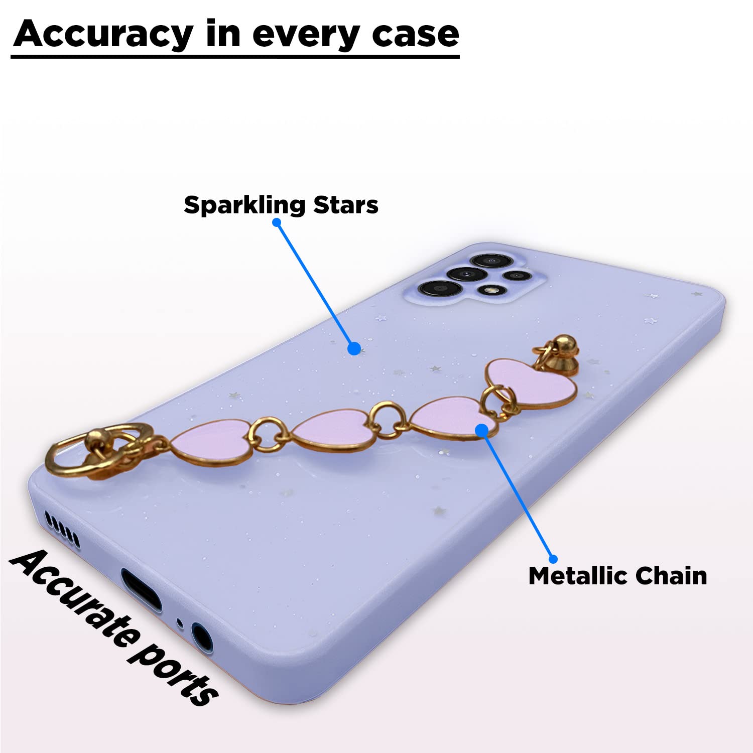 Purple Chain mobile cover for Samsung A13 4G – Pikkme – photo 4