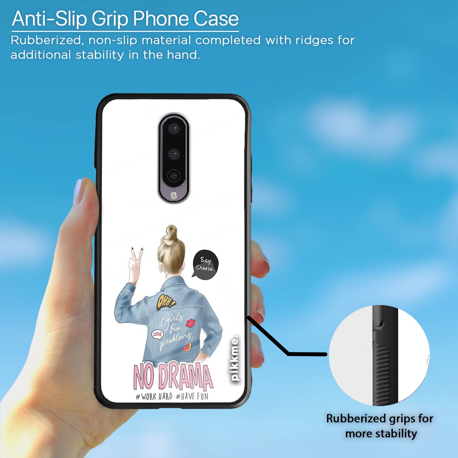 Pikkme OnePlus 8 Hybrid mobile cover – photo 5