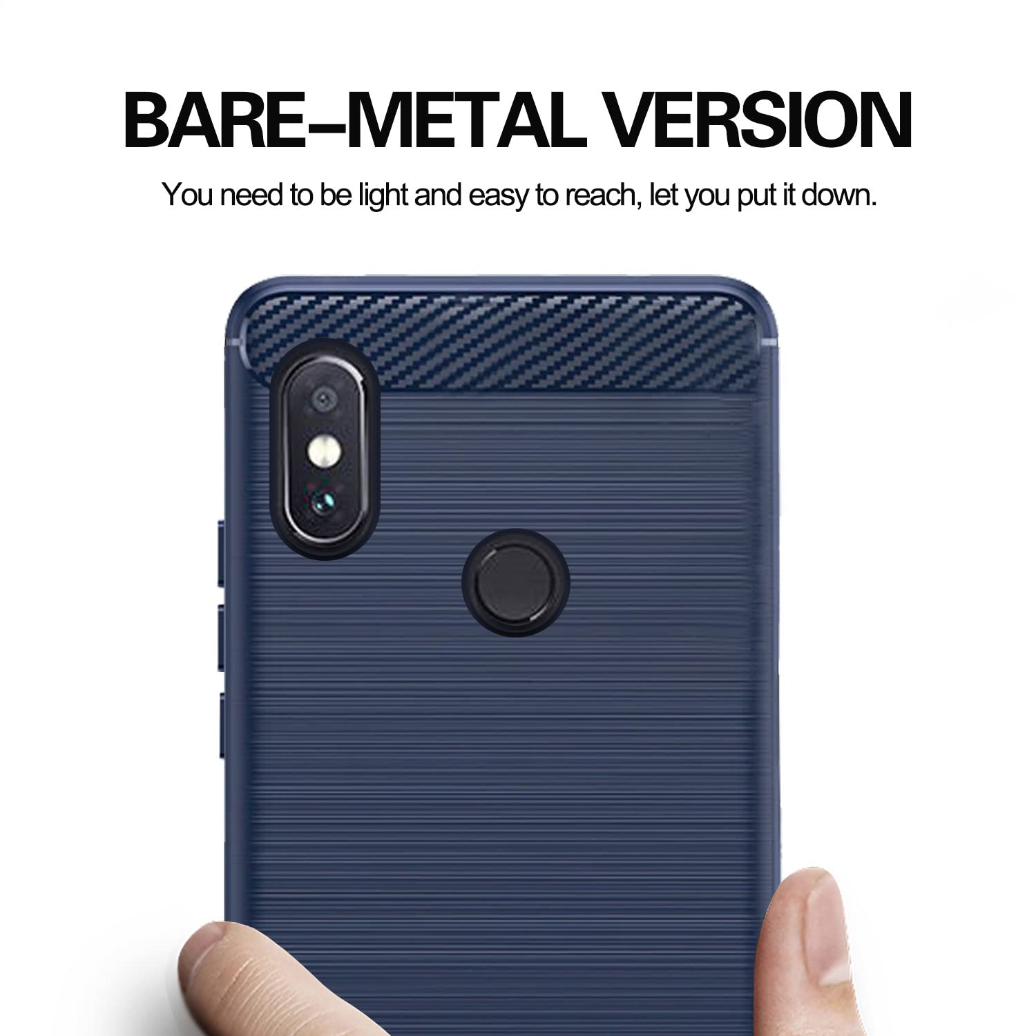 Blue Hybrid phone cover for Redmi Note 5 Pro – Pikkme – photo 6