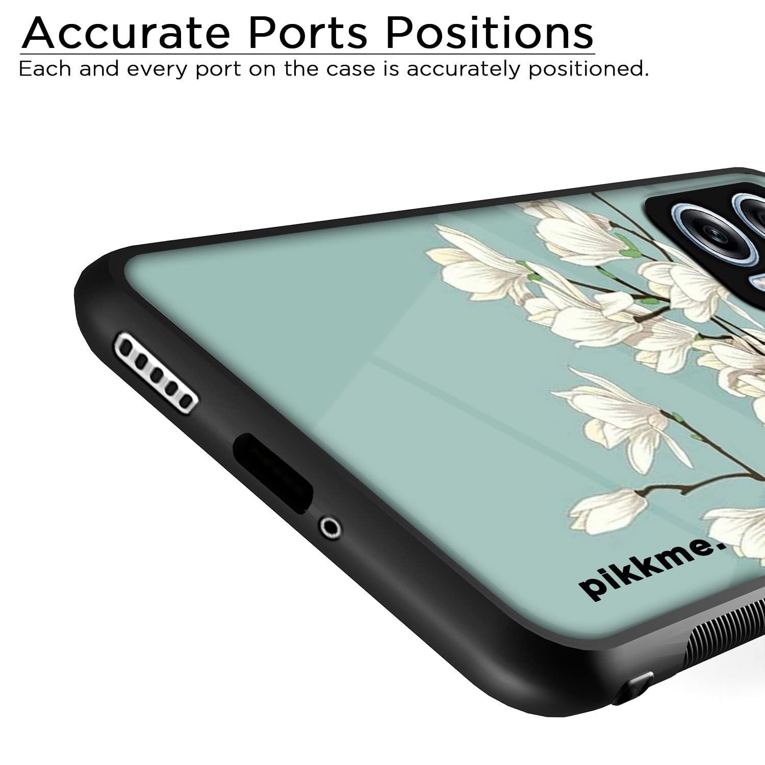 Redmi K50i 5G Flower mobile cover by Pikkme – photo 6