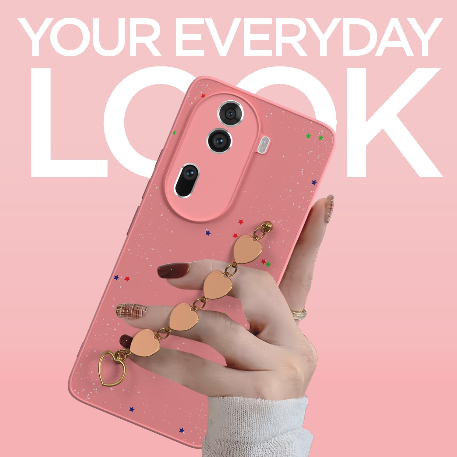 Oppo Reno 11 Pro 5G mobile cover in pink by Pikkme – photo 2