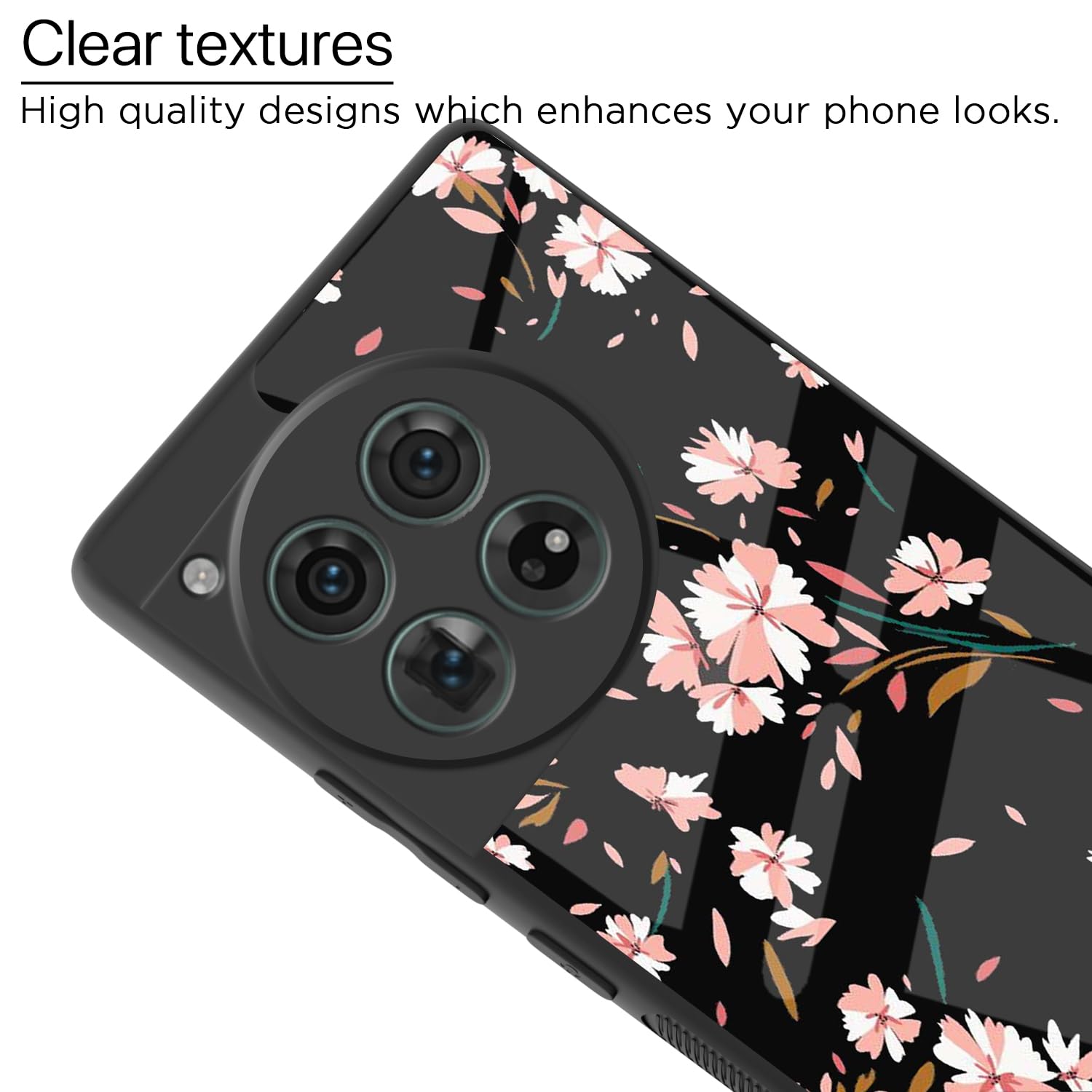 OnePlus 12 5G Flower mobile back cover by Pikkme – photo 4