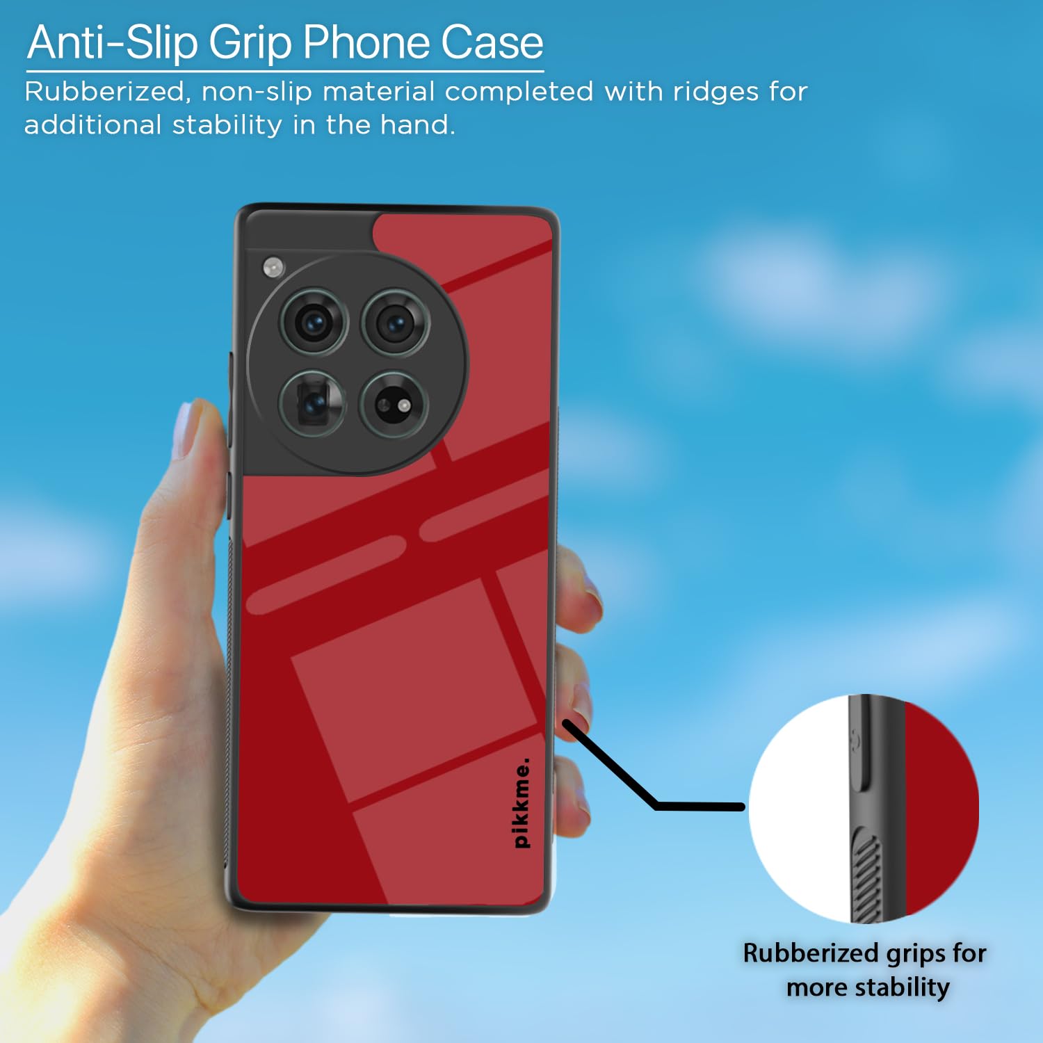 Pikkme Hybrid back cover for OnePlus 12R 5G – photo 5