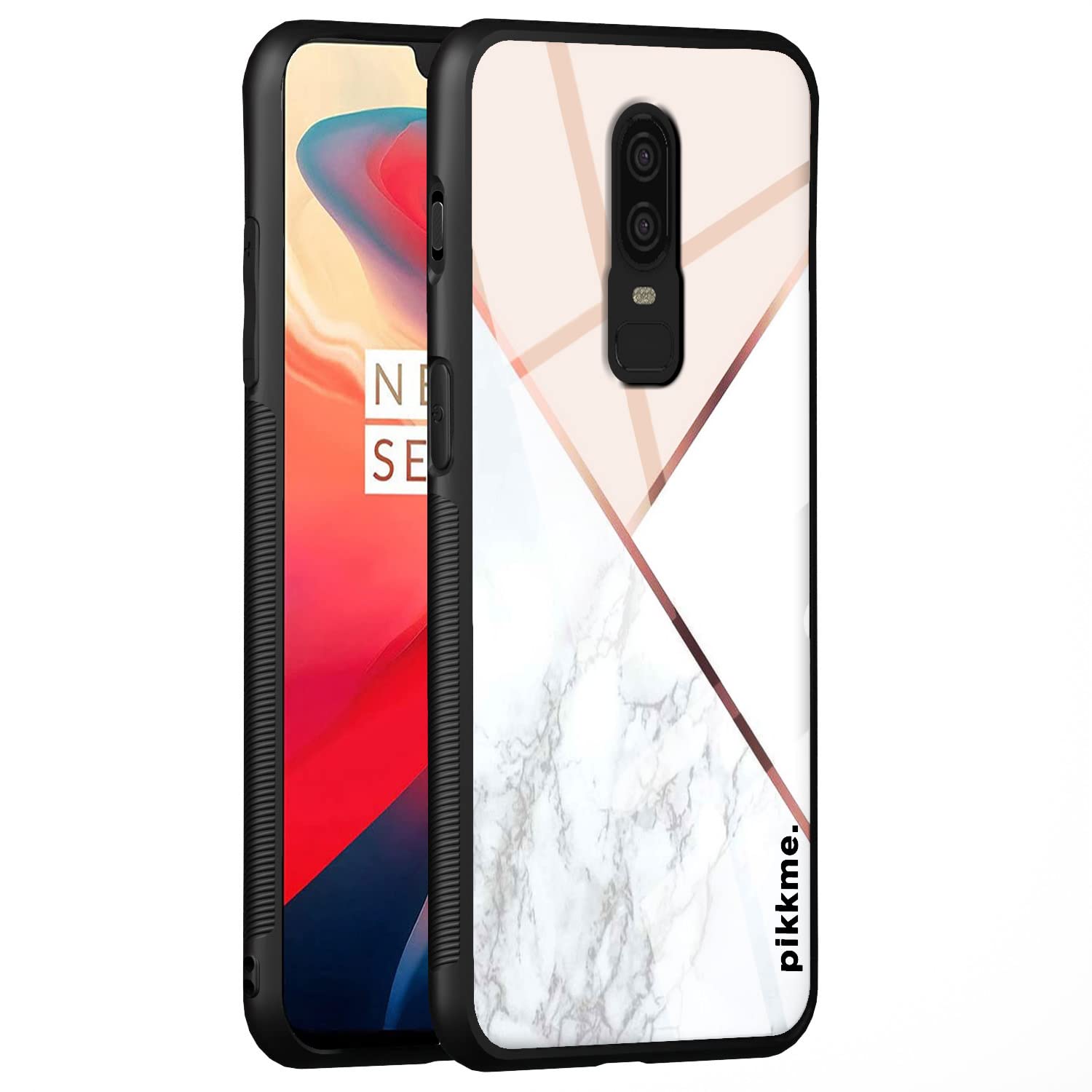 OnePlus 6 Hybrid mobile back cover by Pikkme