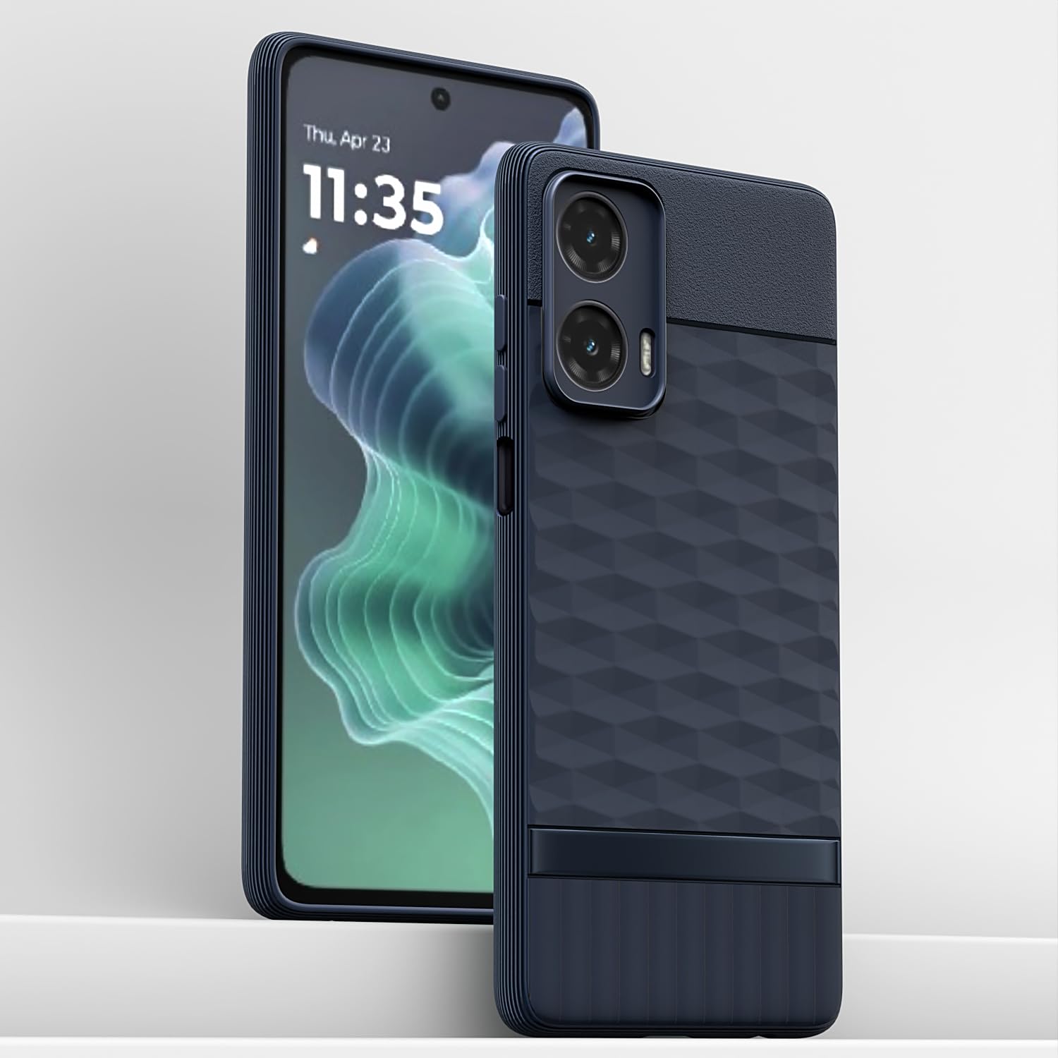Pikkme Moto G35 5G Gencase Back Cover (Blue)