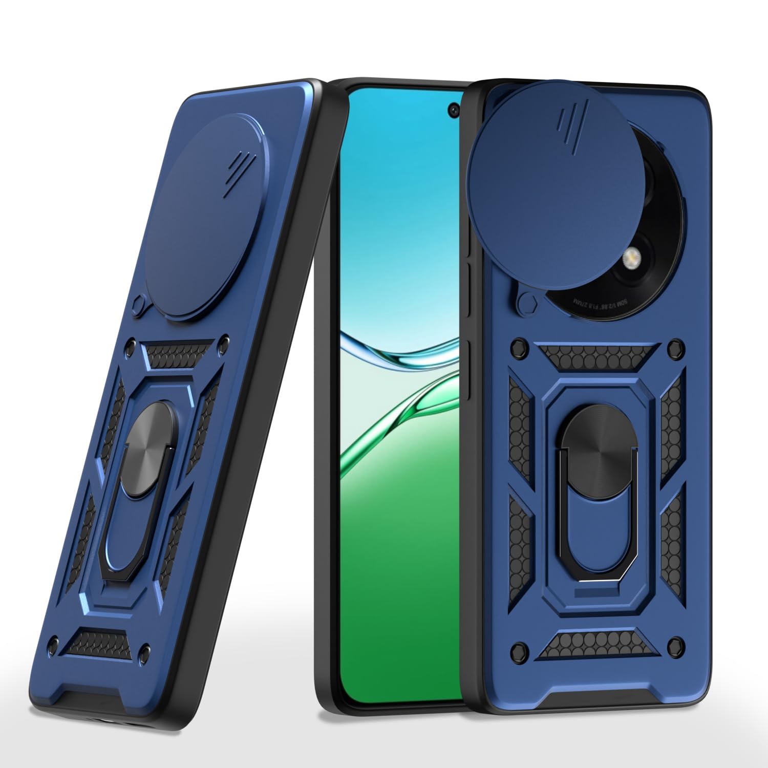 Pikkme Oppo F29 5G D10 Tough Armor Back Cover - Blue