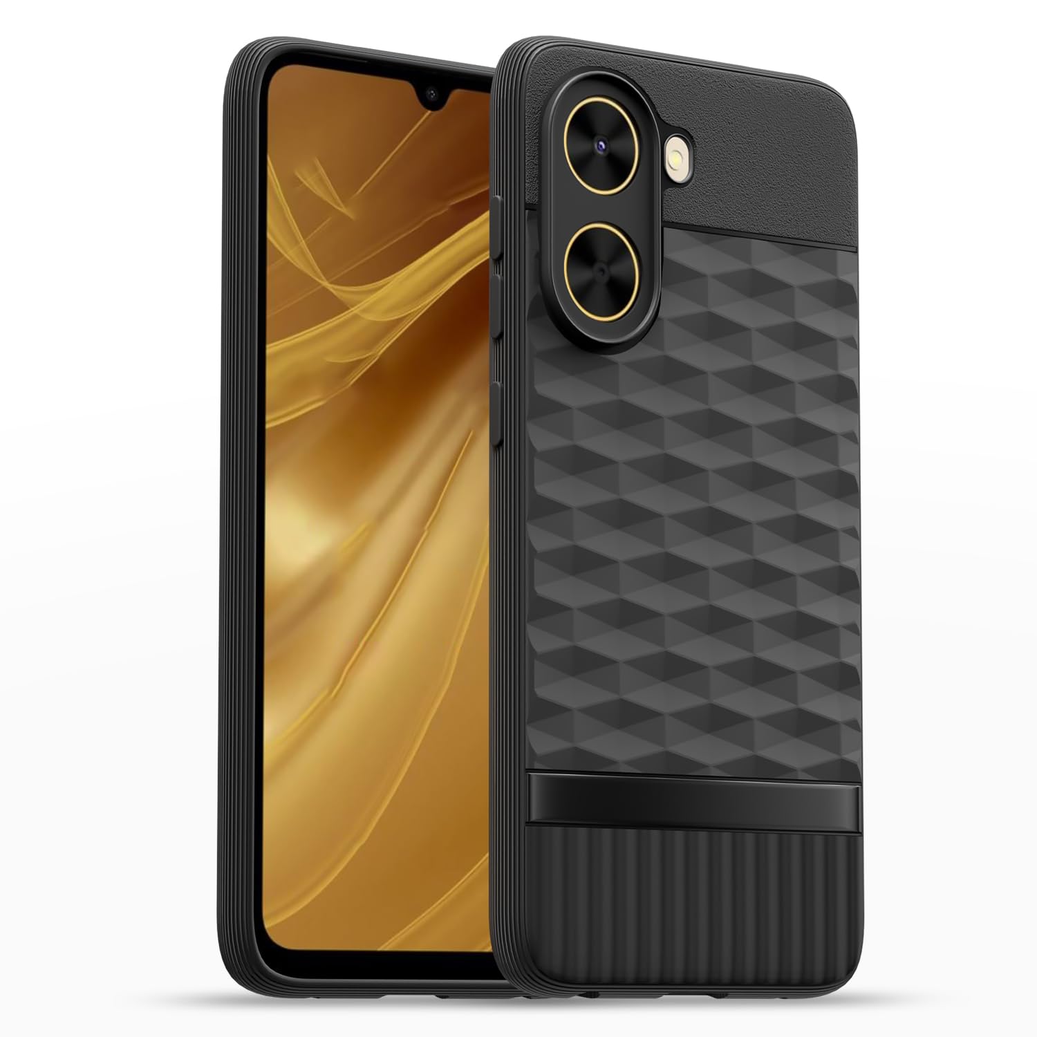 Pikkme Poco C71 / Redmi A5 Gencase Back cover - Black