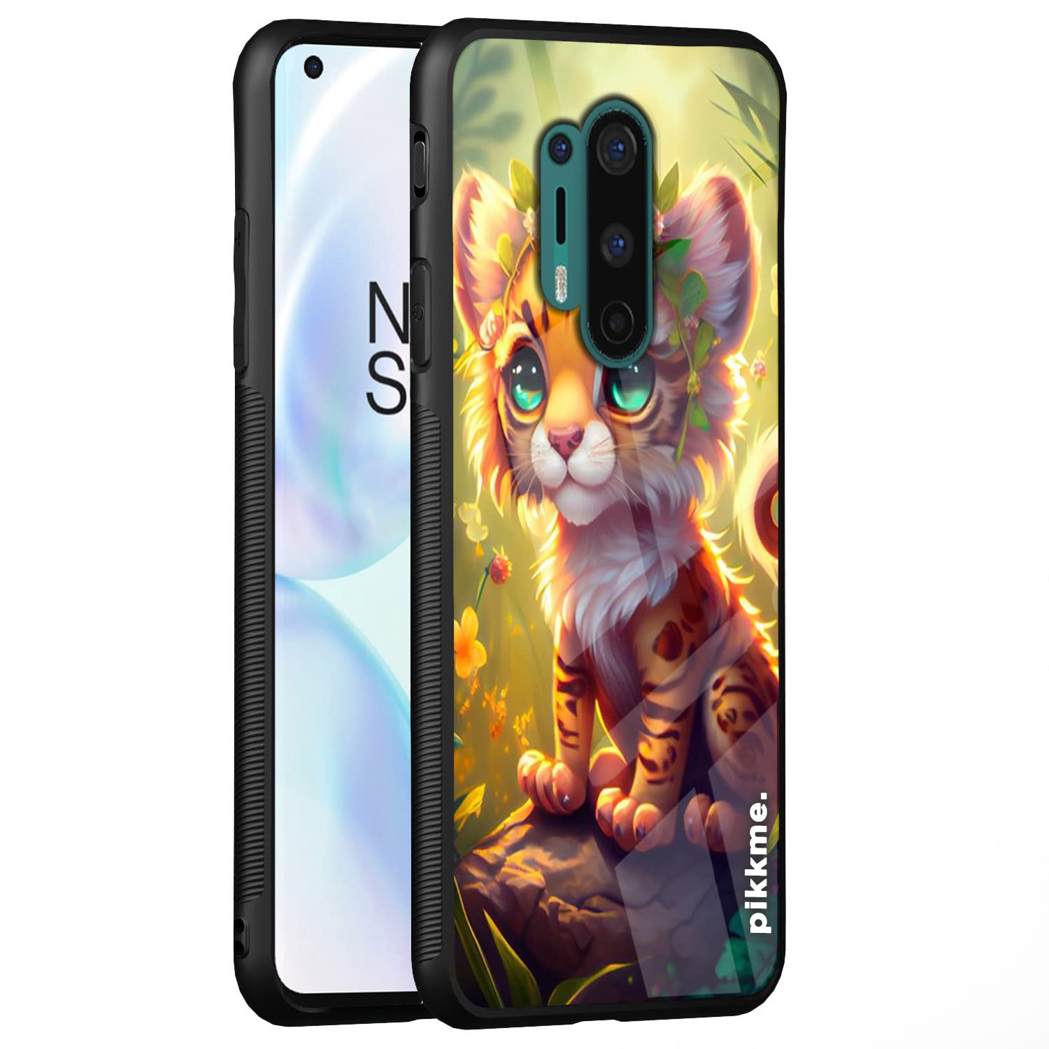 Pikkme OnePlus 8 Pro Hybrid mobile back cover