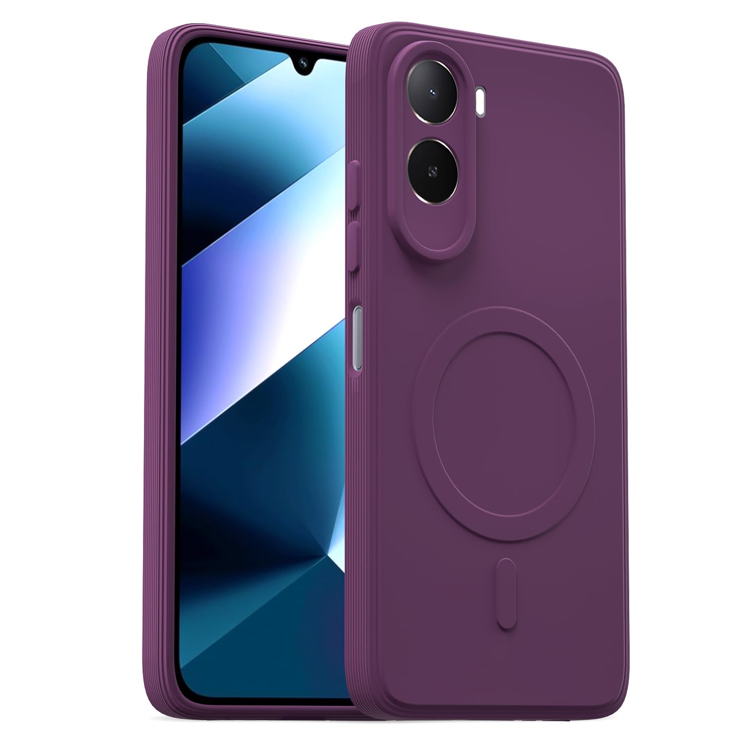 Pikkme Redmi A7 Pro/Poco C85x 5G MagSafe purple phone cover