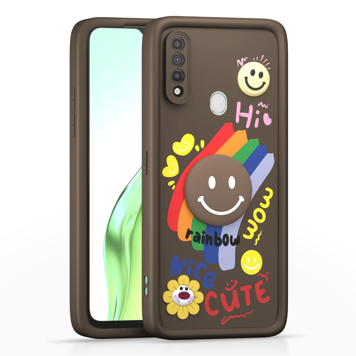 Brown mobile cover for Oppo A31 – Pikkme