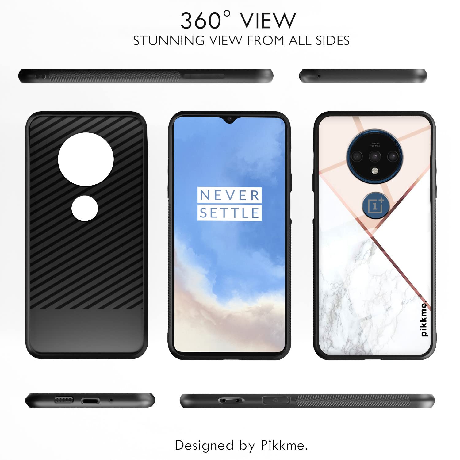 OnePlus 7T Hybrid mobile cover by Pikkme – photo 2