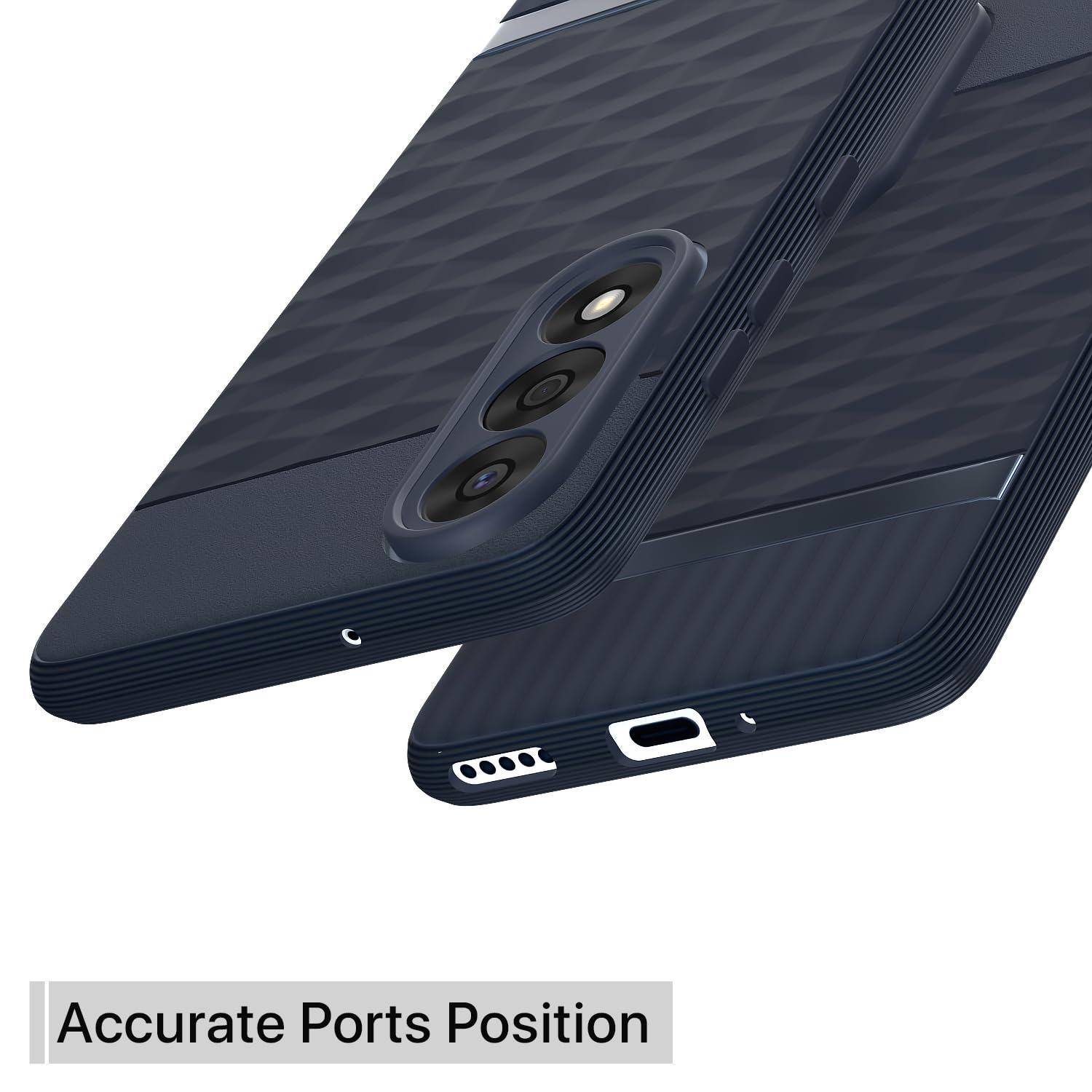 Pikkme OnePlus Nord 5 5G Shockproof Soft Flexible Gencase Back Cover (Blue)
