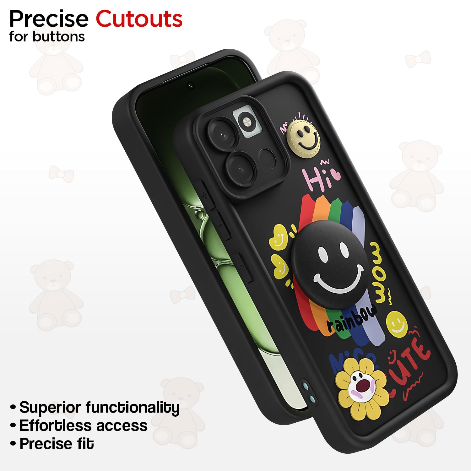 Pikkme OnePlus Nord 6 5G black phone cover – photo 6