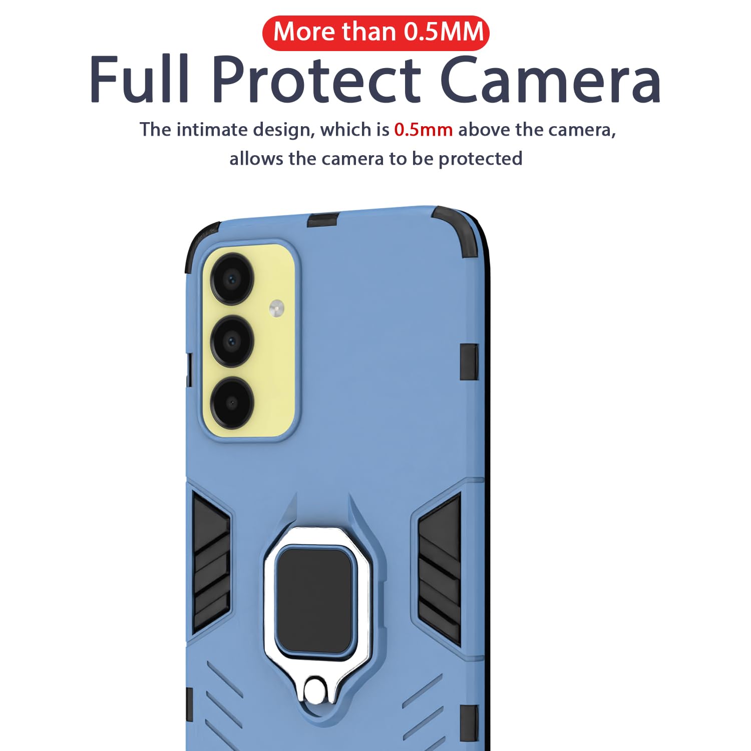 Blue D5 Tough Armor mobile cover for Samsung A15 5G – Pikkme – photo 7