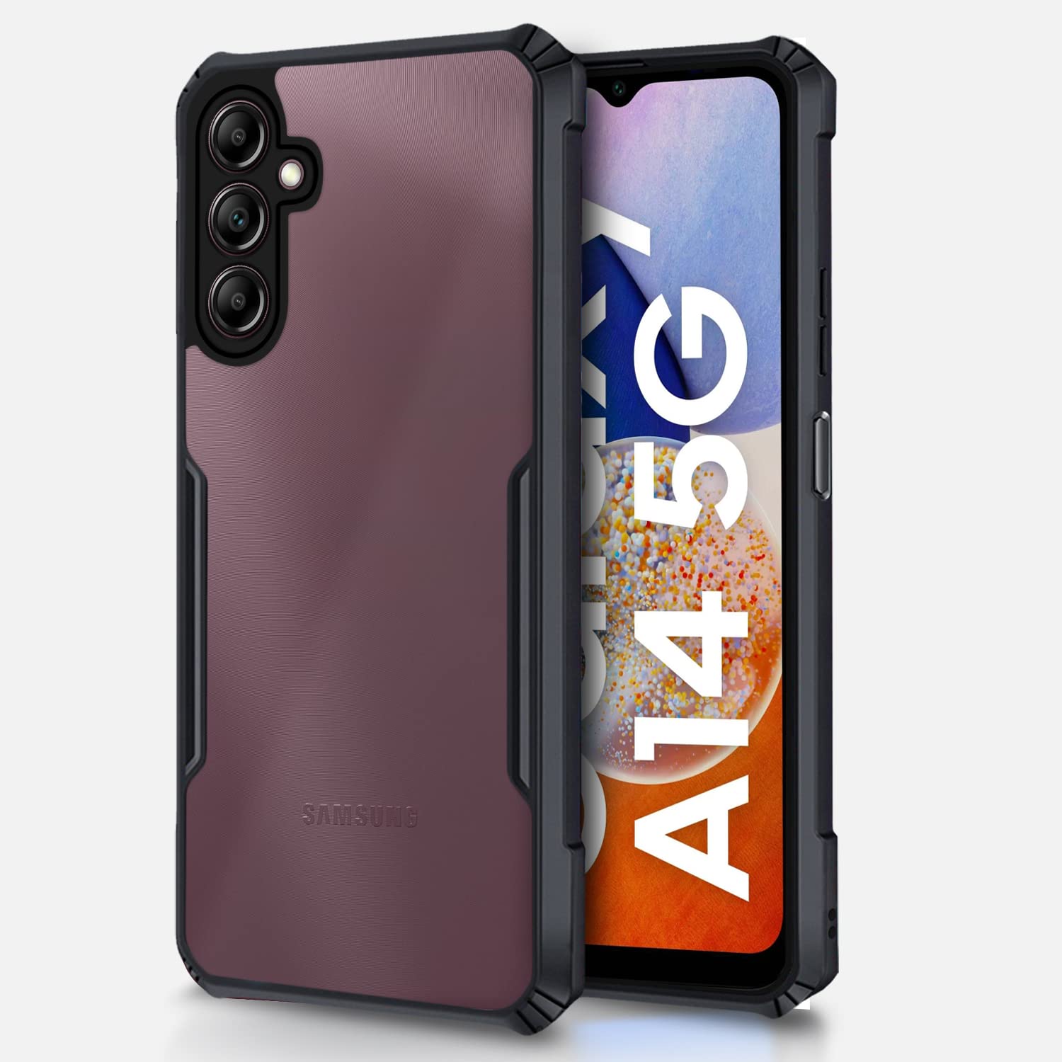 Samsung Galaxy A14 4G / A14 5G Eagle Back Cover -Black