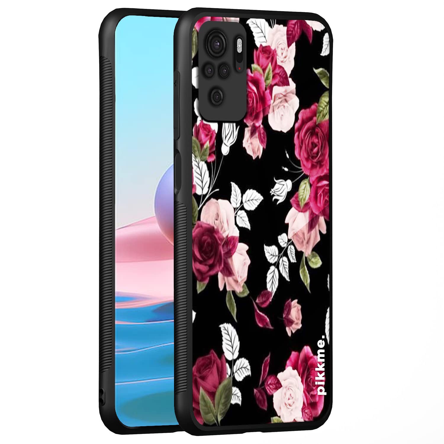 Redmi Note 10/Note 10s Flower back cover by Pikkme