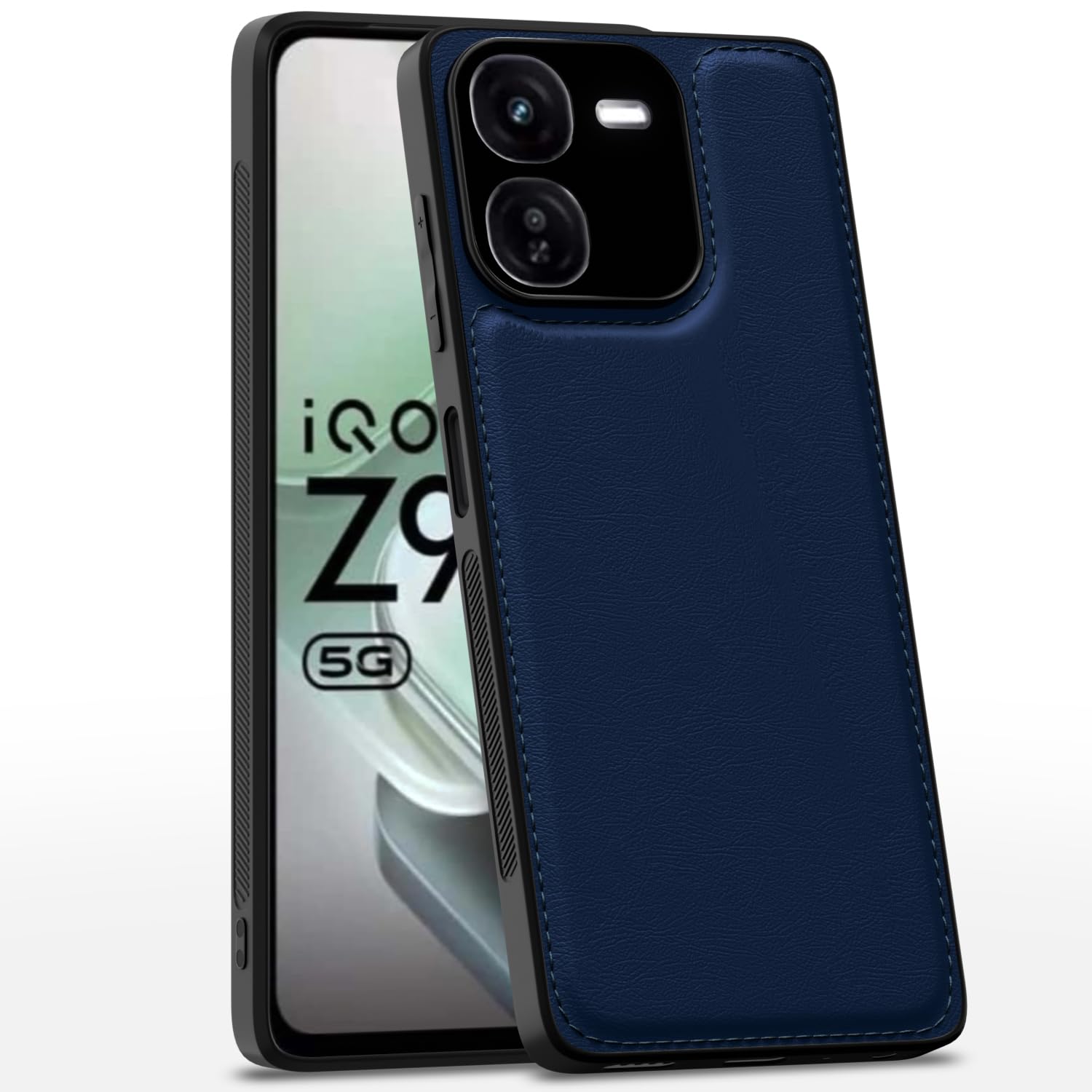 Pikkme blue mobile back cover for iQOO Z9X 5G