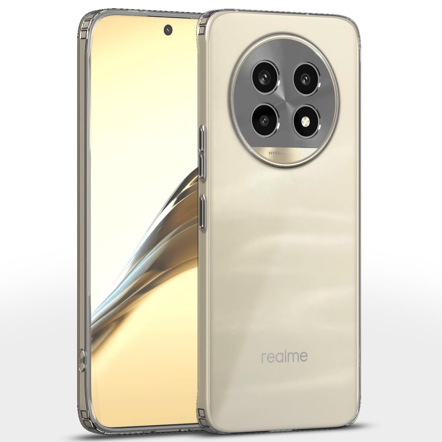 Realme 13 Pro/13 Pro Plus 5G back cover in transparent by Pikkme
