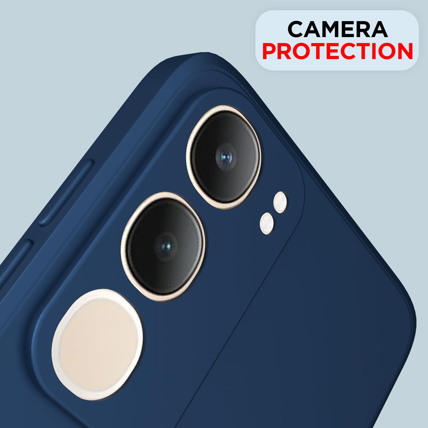 Vivo Y19s/Y29 5G Matte mobile back cover in blue by Pikkme – photo 5
