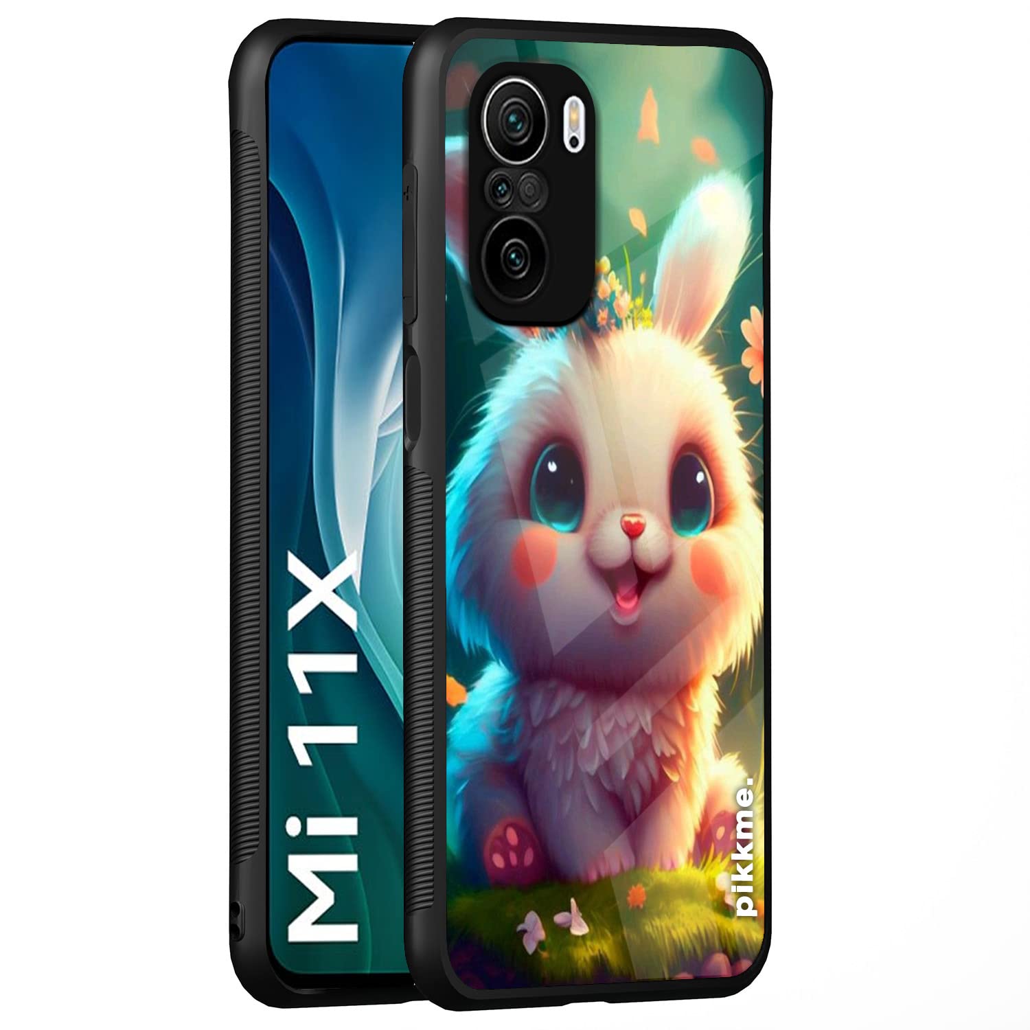 Mi 11X/11X Pro Hybrid mobile back cover by Pikkme