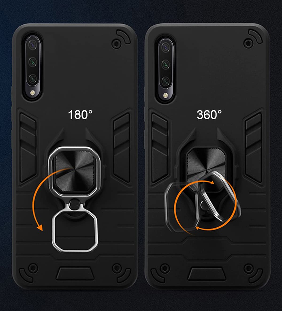 Pikkme Mi A3 black mobile back cover – photo 3