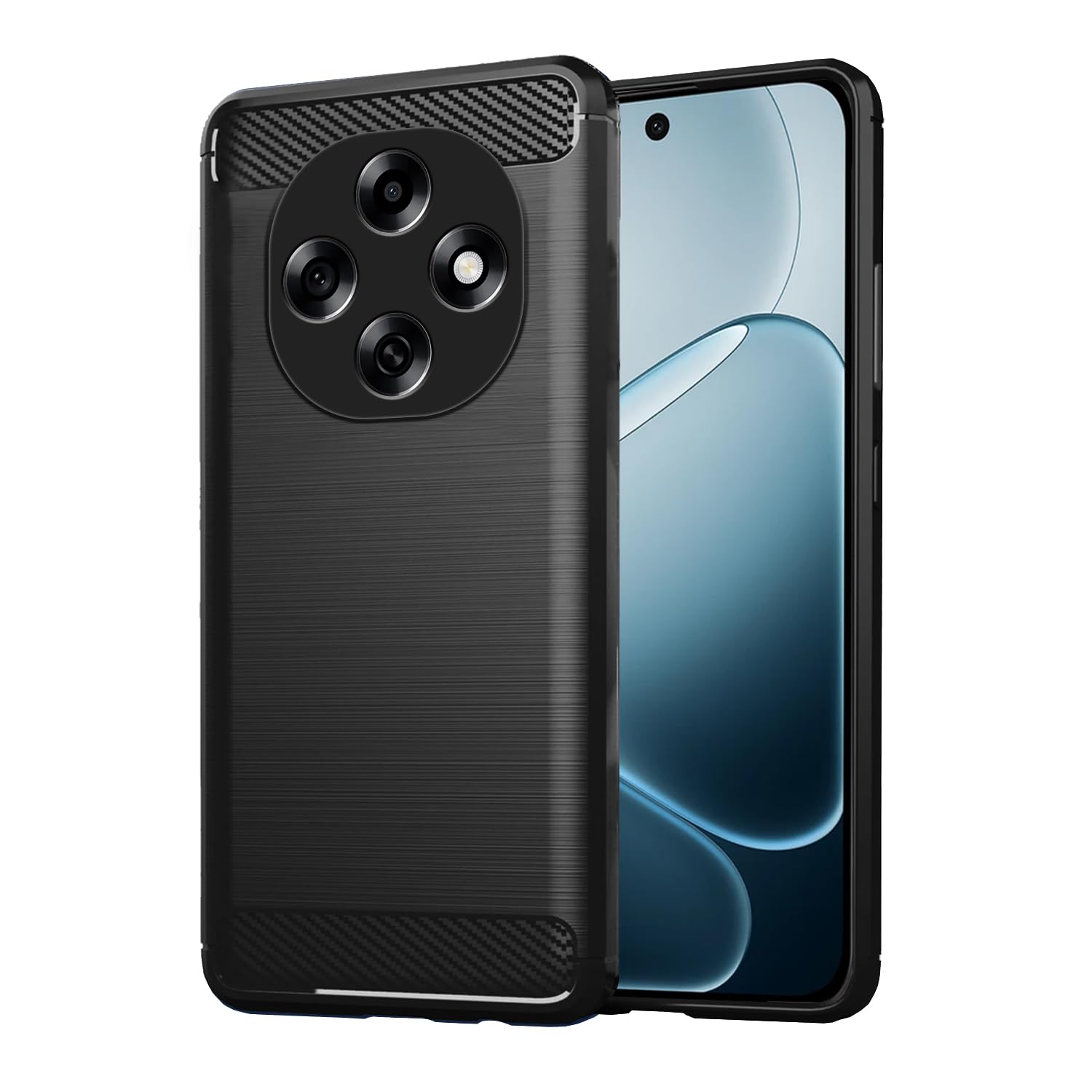 Pikkme black back cover for Oppo F31 Pro 5G