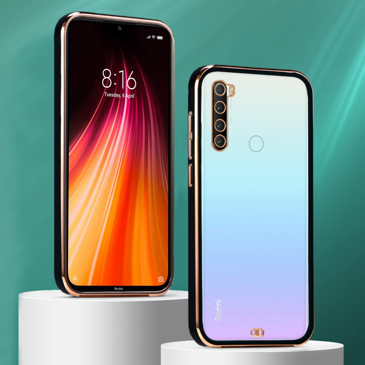 Pikkme black mobile back cover for Redmi Note 8 – photo 3