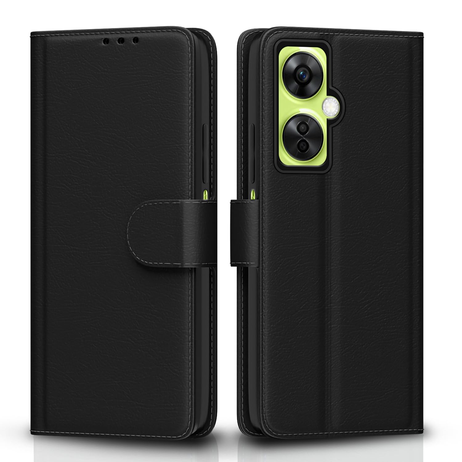 OnePlus Nord CE 3 Lite 5G flip cover in black by Pikkme