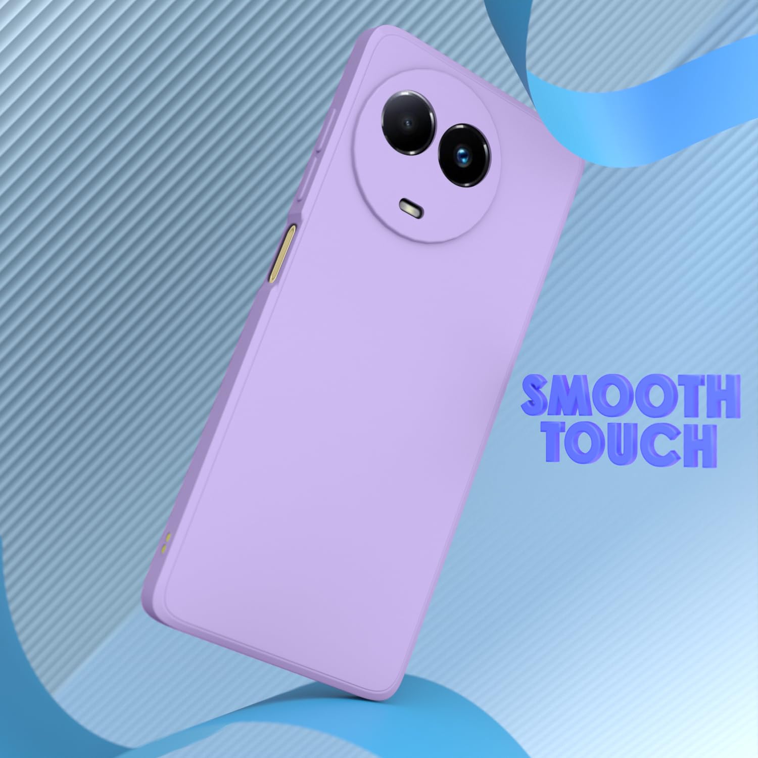 Pikkme Realme 11/11x/Narzo 60x 5G Matte purple back cover – photo 7