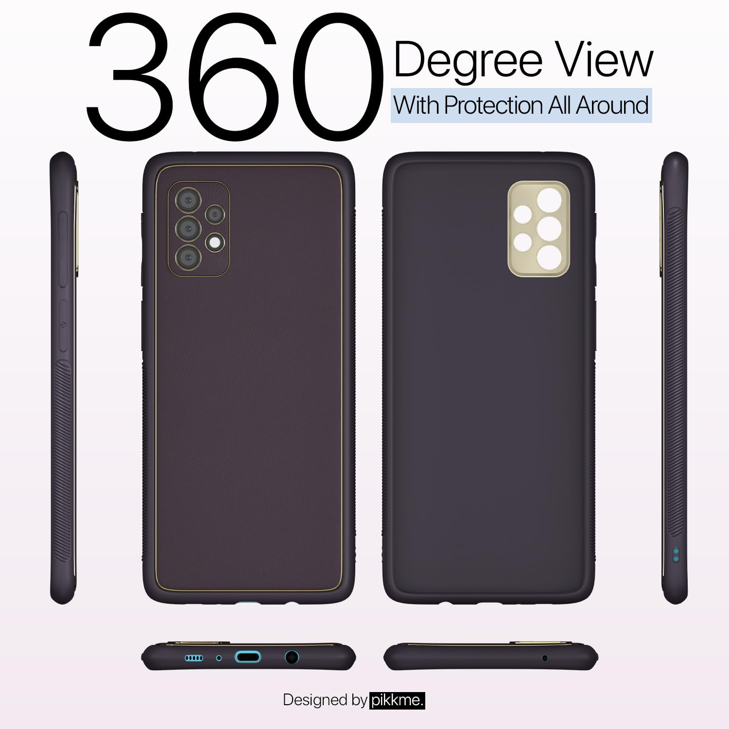 Purple mobile cover for Samsung A52/A52s – Pikkme – photo 3
