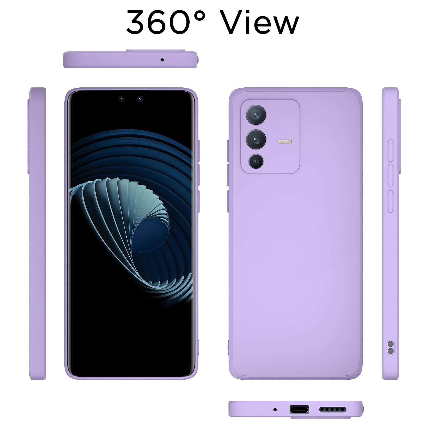 Purple phone cover for Vivo V23 Pro 5G – Pikkme – photo 4