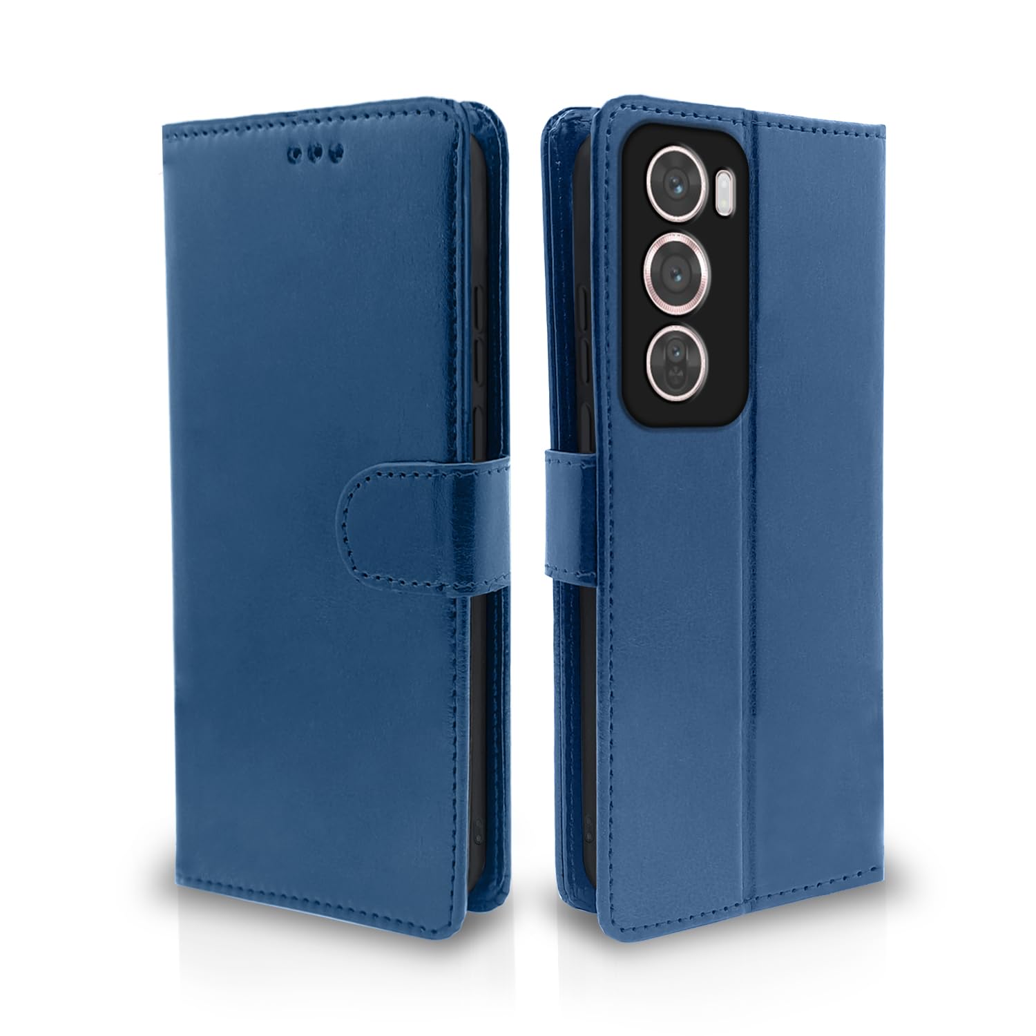 Pikkme Oppo Reno 12 Pro 5G Wallet blue flip case