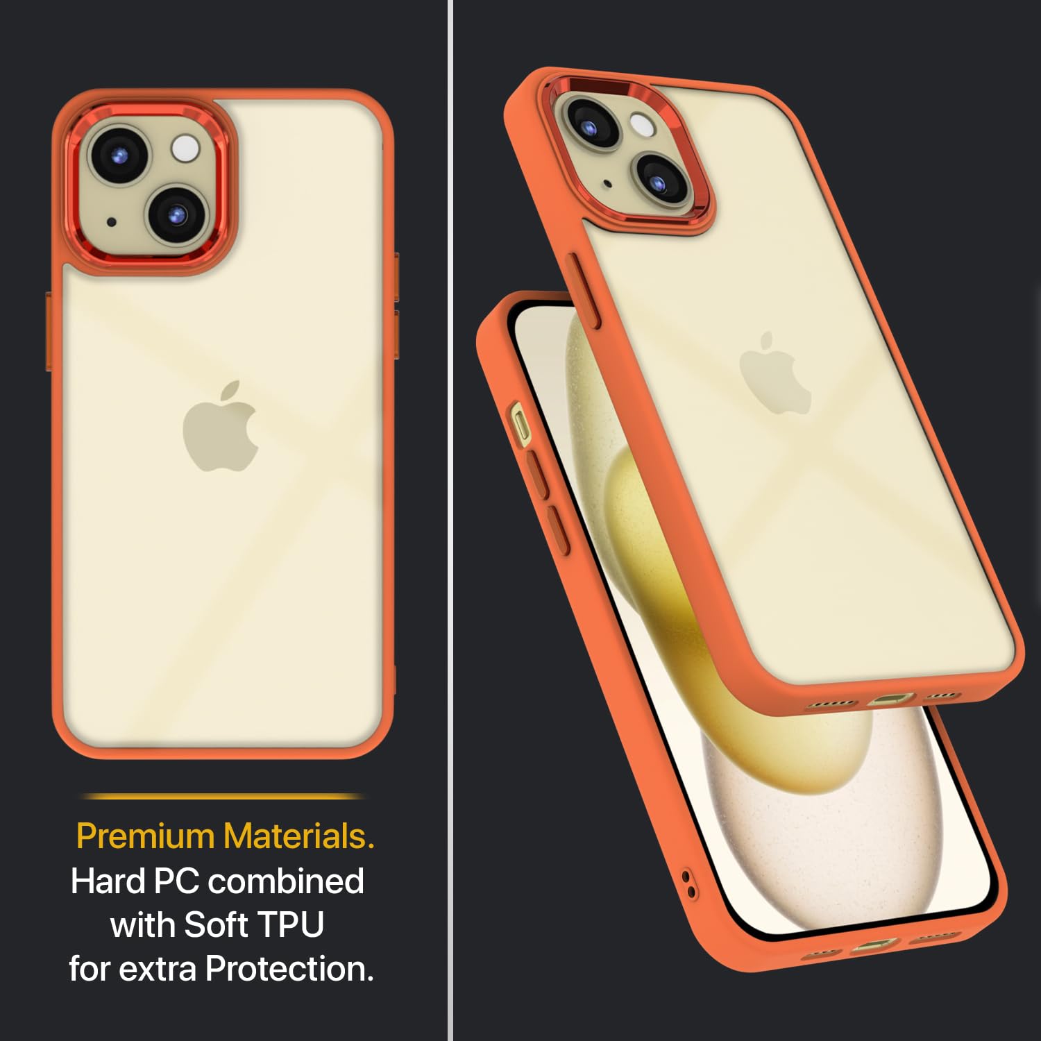 Pikkme iPhone 15 Plus Chrome orange mobile cover – photo 4