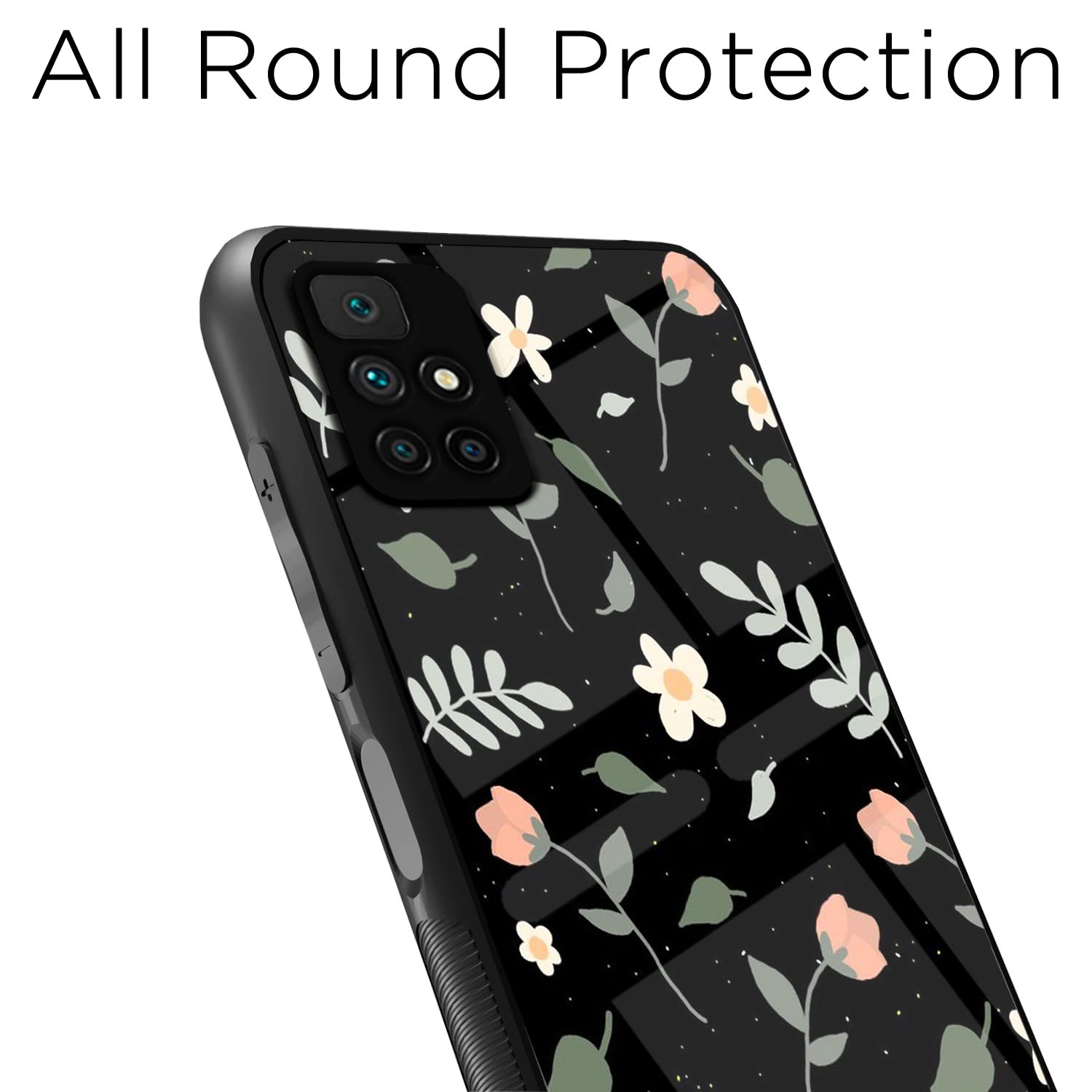 Redmi 10 Prime Flower mobile cover by Pikkme – photo 7
