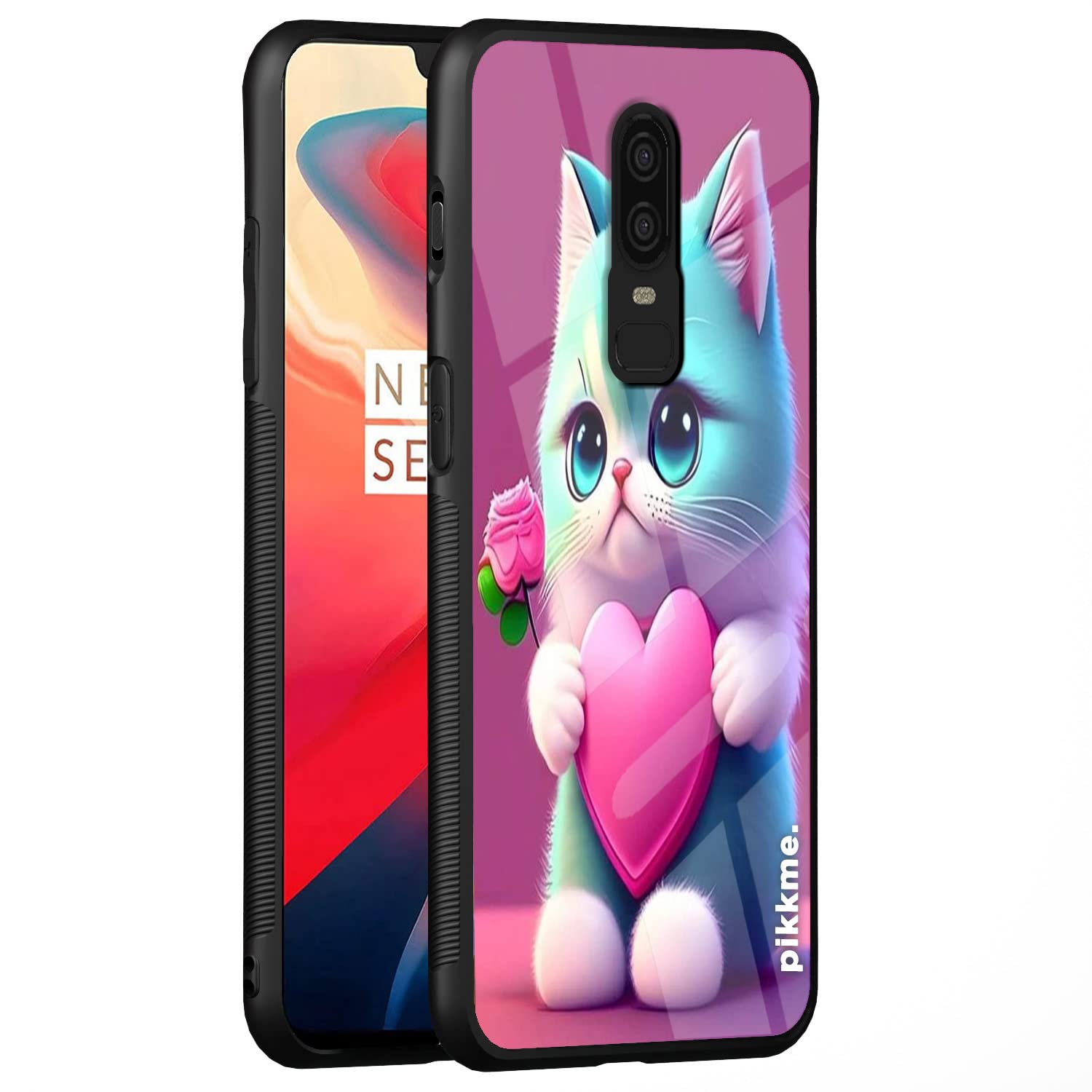 Pikkme Hybrid phone cover for OnePlus 6
