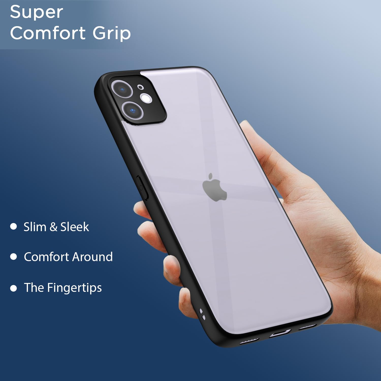 Pikkme iPhone 11 Eagle 2.0 Back Cover (Black)