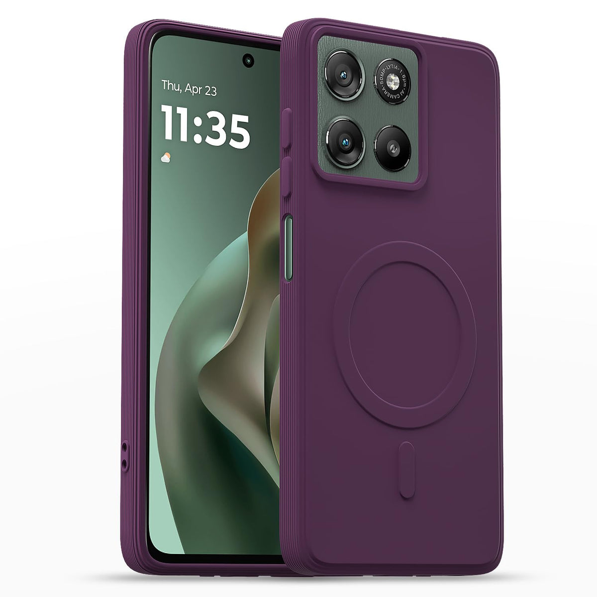 Pikkme Moto G67 Power/G57 Power 5G purple mobile back cover